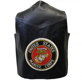 US Marines Leather Vest