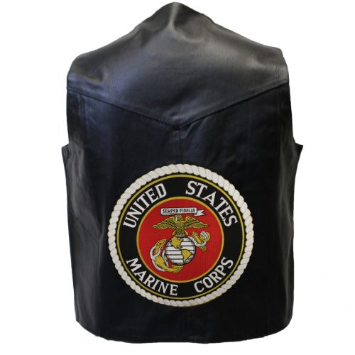 US Marines Leather Vest