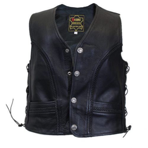 Buffalo Head Snaps Vest