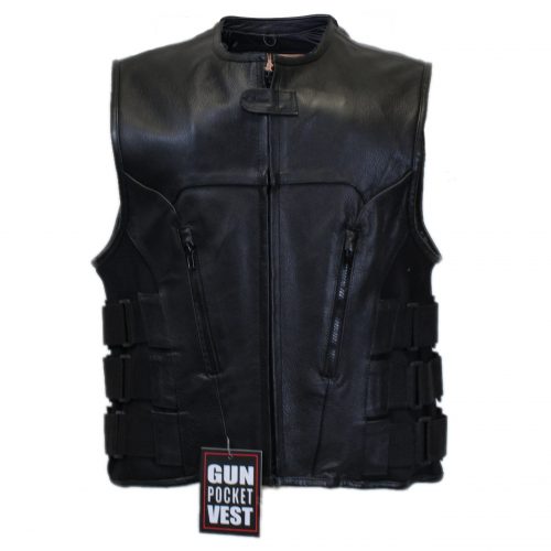 Zipper Front Men's Vest
