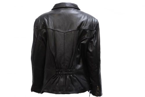 Alternative view of Women's Soft Leather Motorcycle Jacket