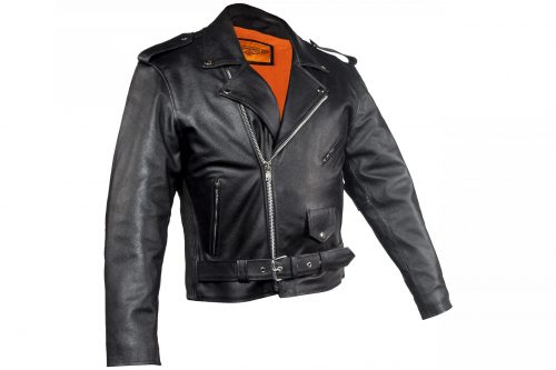 Alternative view of Men's Cowhide Leather Jacket