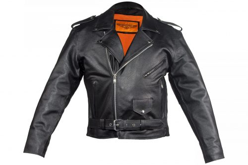 Men's Cowhide Leather Jacket