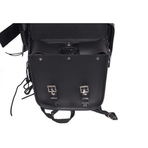 Alternative view of Motorcycle Sissy Bar Bag With Removable Side Bags