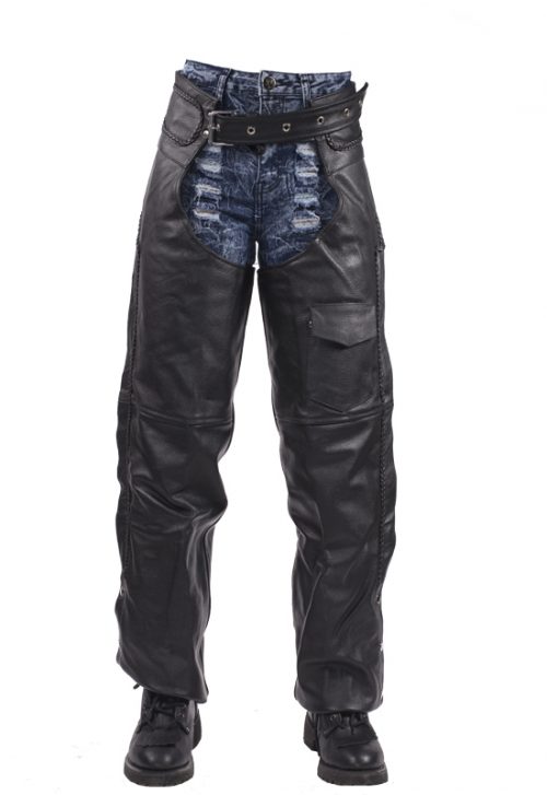 Braided Chaps With Removable Liner