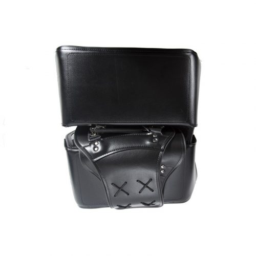 Alternative view of Motorcycle Saddlebags With Studs