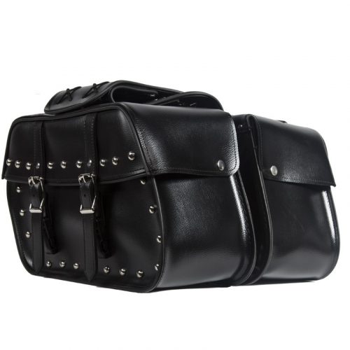Motorcycle Saddlebags With Studs