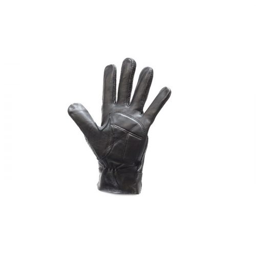 Alternative view of Full Finger Leather Motorcycle Gloves With Gel Pads