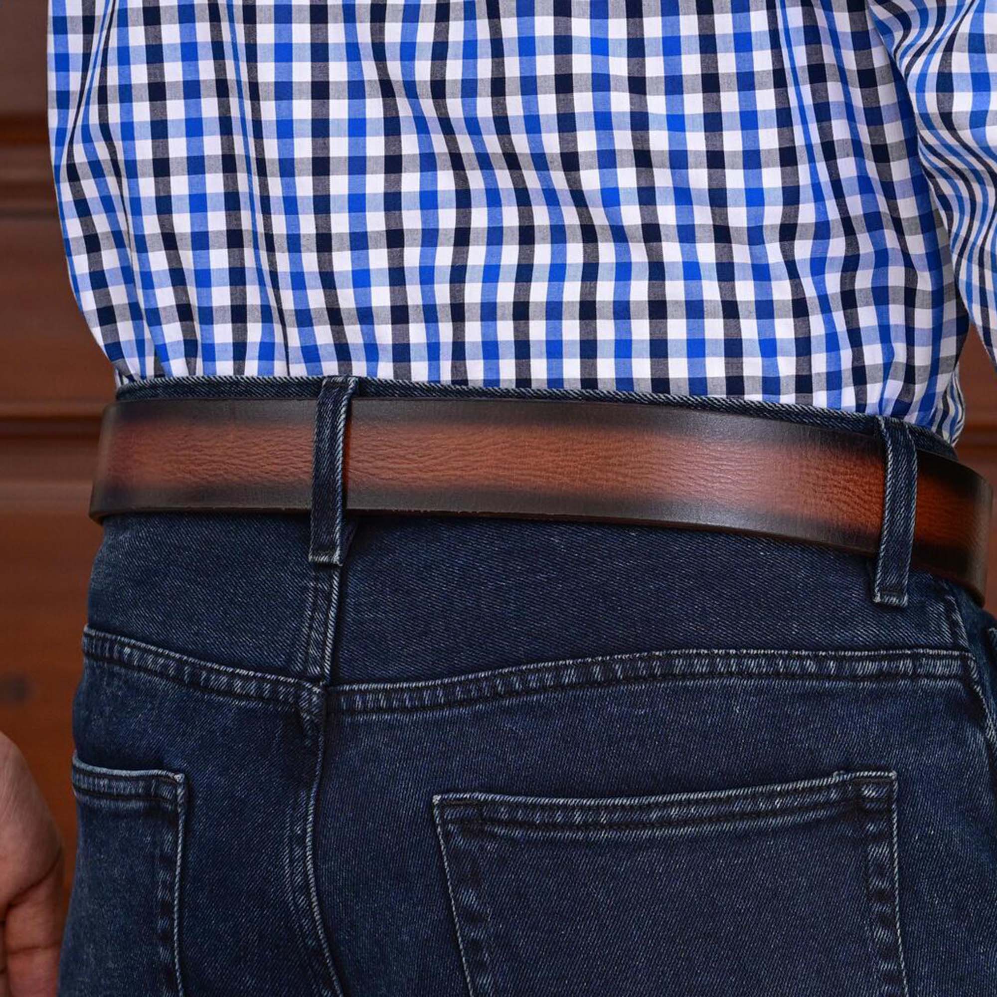 Fair Impex - Sun Brown - Leather Belt - LF-1 (1)