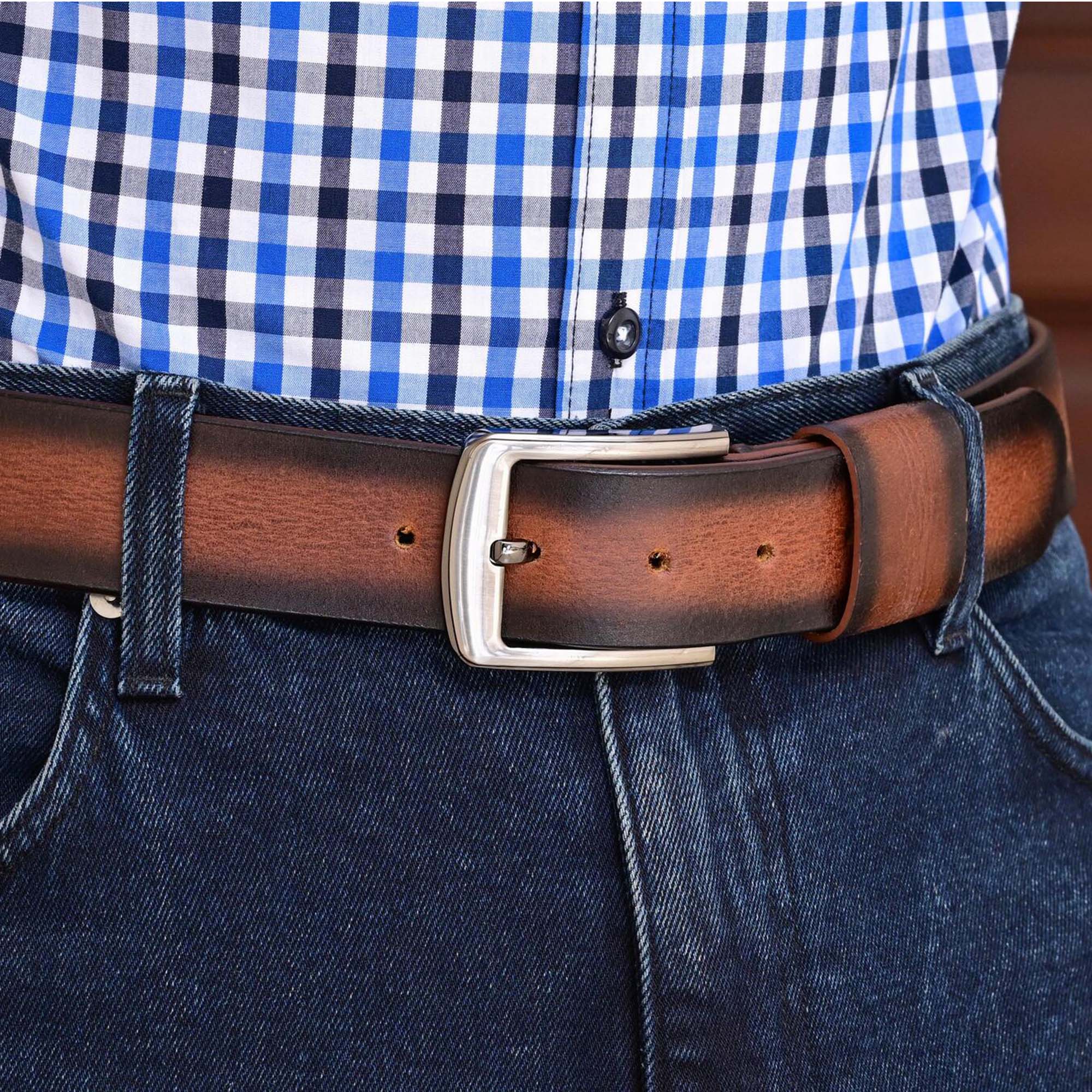 Fair Impex - Sun Brown - Leather Belt - LF-1 (5)
