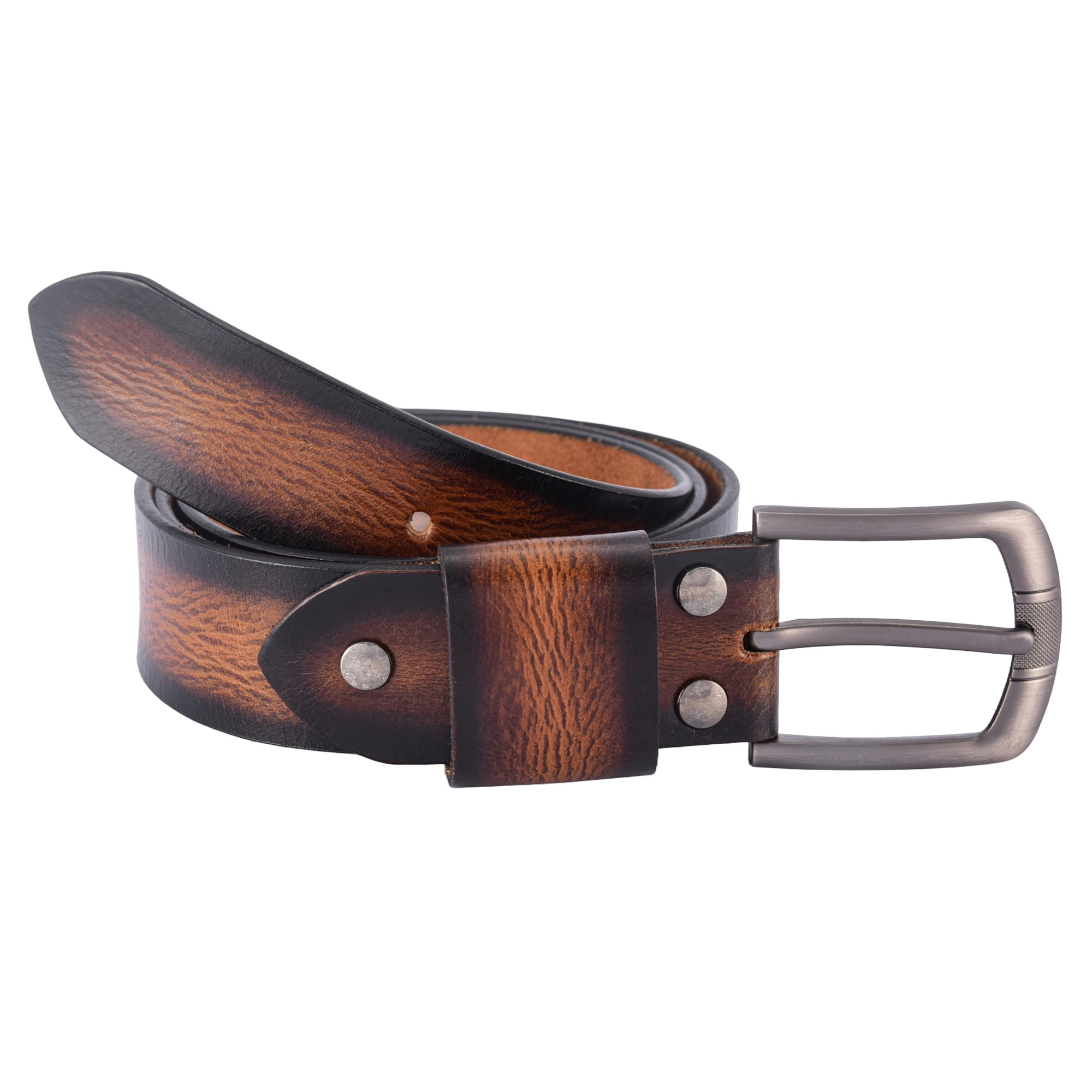 Fair Impex - Sun Wood Brown - Leather Belt -WB-1