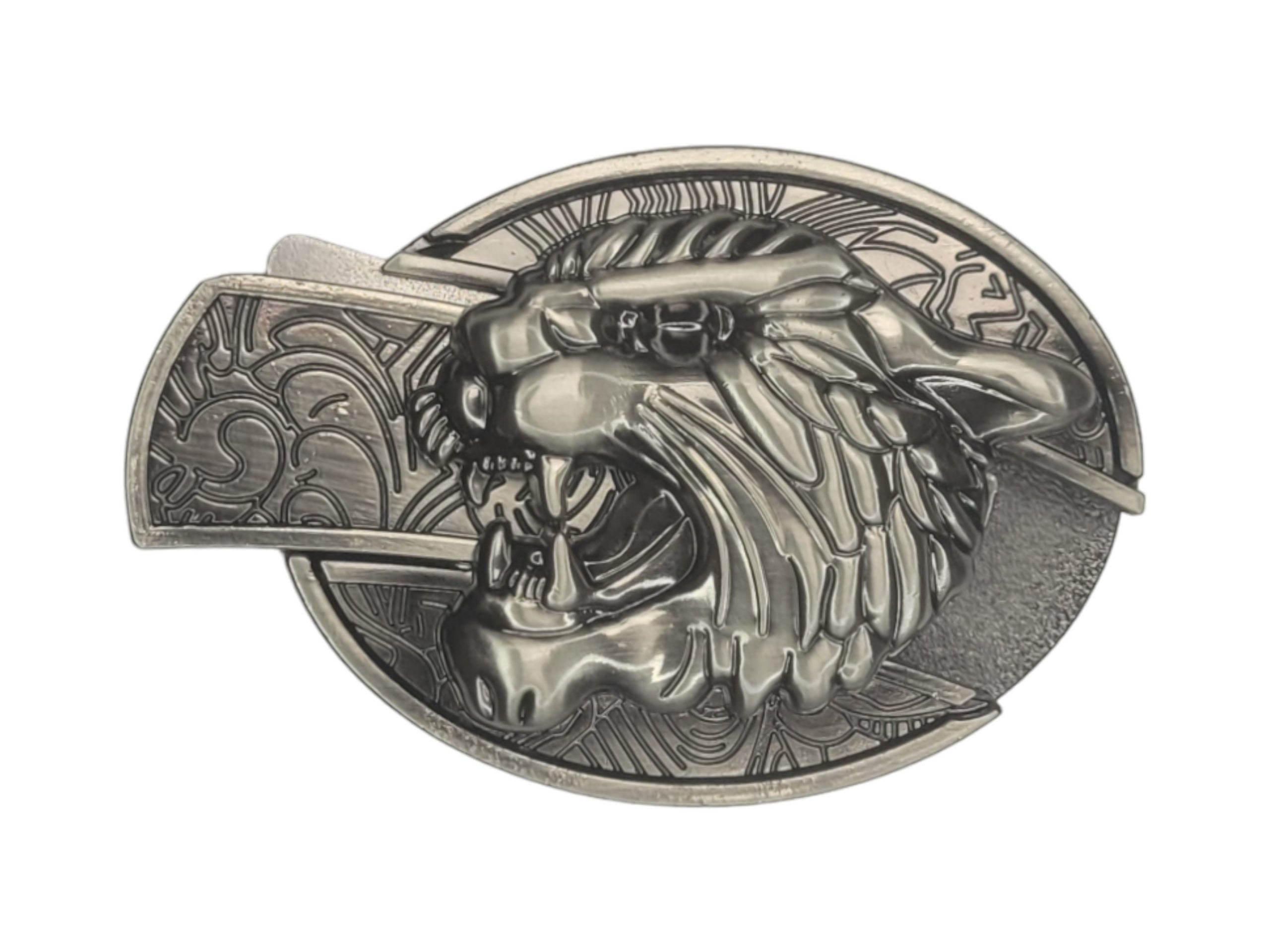 Folding Knife Unisex Belt Buckle With Option Of Personalization