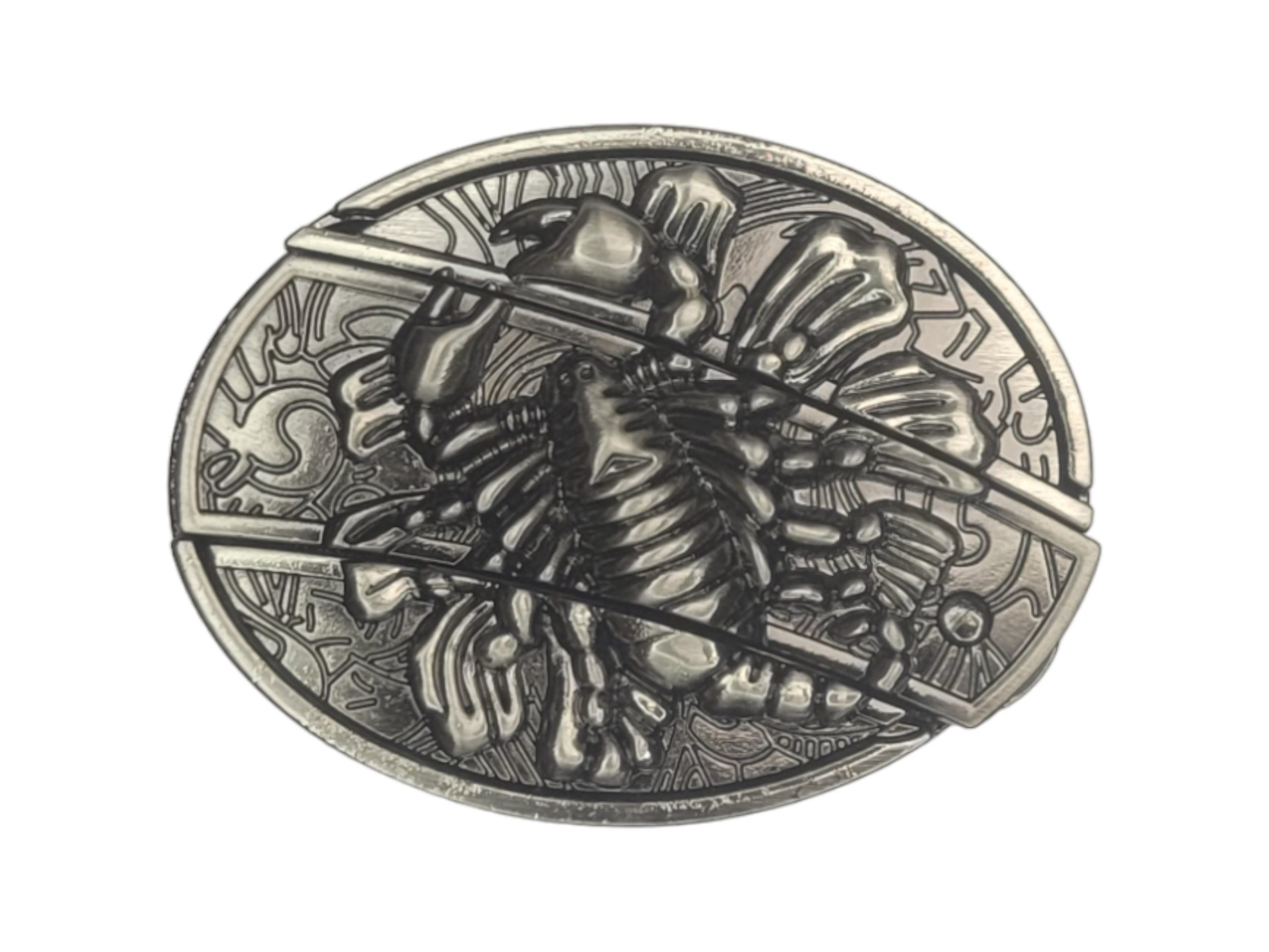 Folding Knife Unisex Belt Buckle With Option Of Personalization