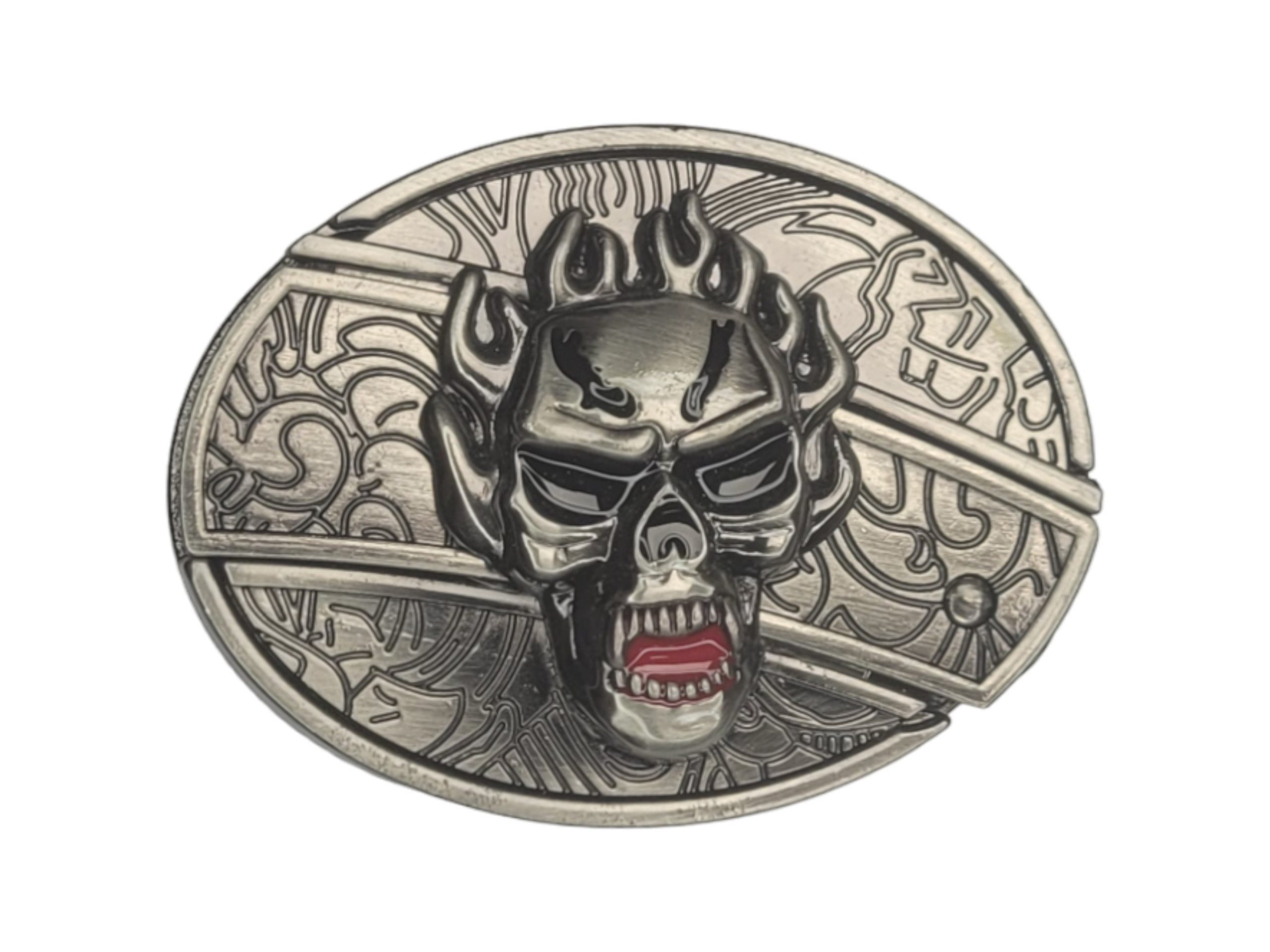 Folding Knife Unisex Belt Buckle With Option Of Personalization