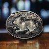 3D Bunny Belt Buckle With Folding Knife