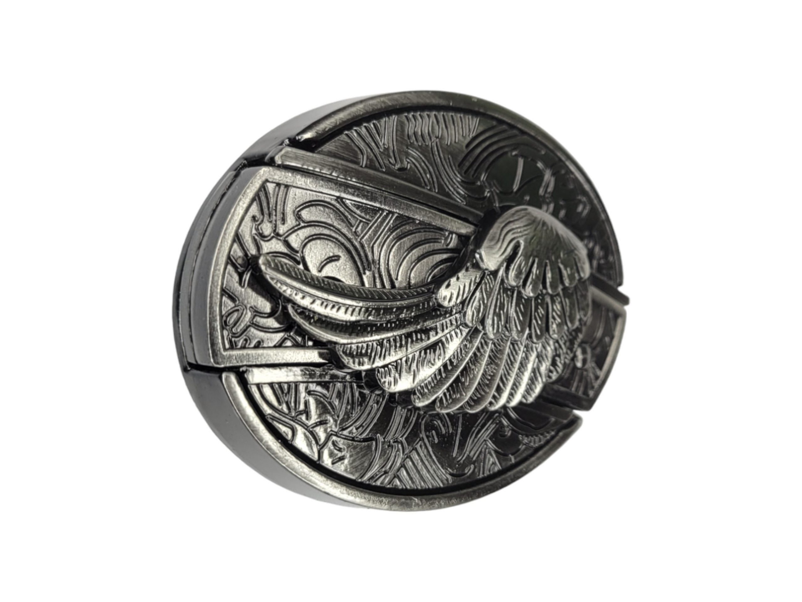 Folding Knife Western Unisex Belt Buckle