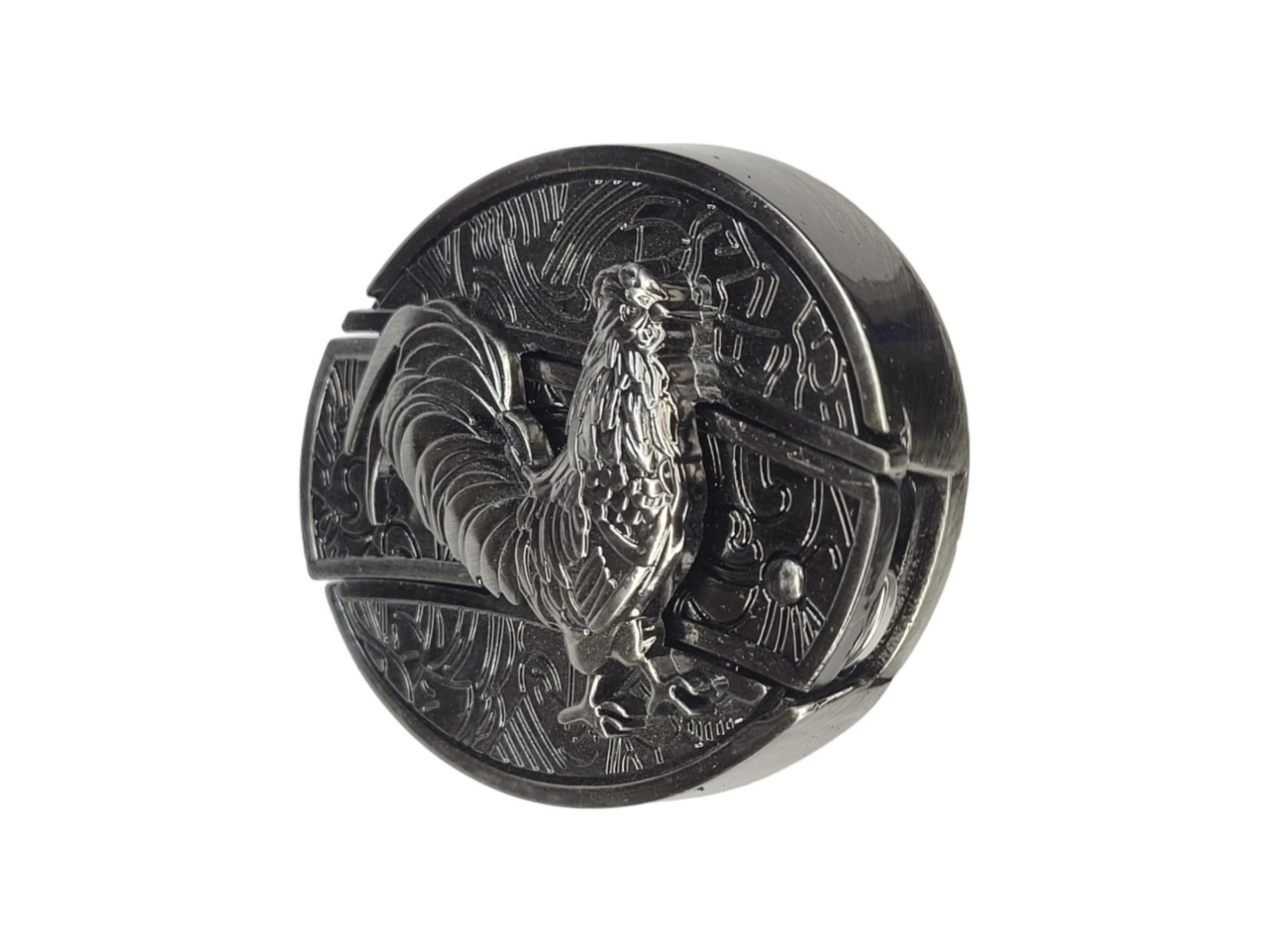 Folding Knife Western Unisex Belt Buckle