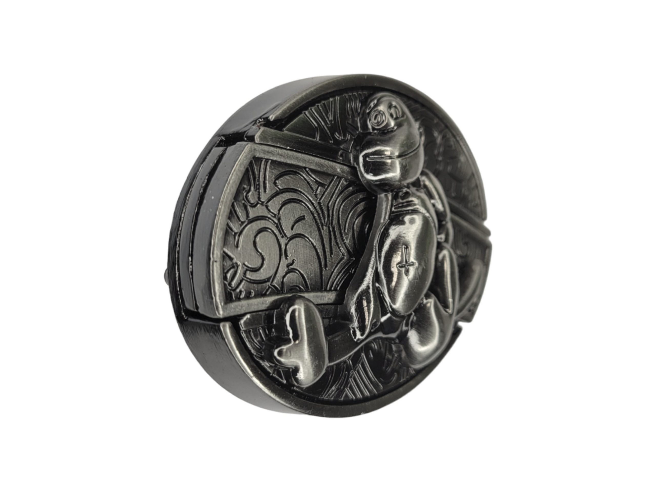 Folding Knife Western Unisex Belt Buckle