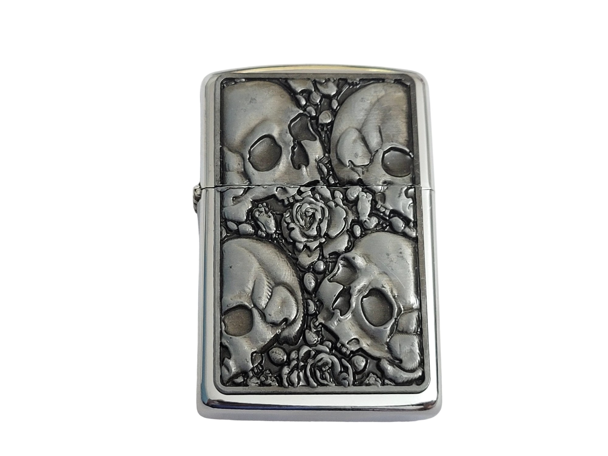 Goth Style 3D Skulls On a Removable Lighter Belt Buckle (7)