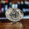 Horse Shoe Folding Knife Belt Buckle