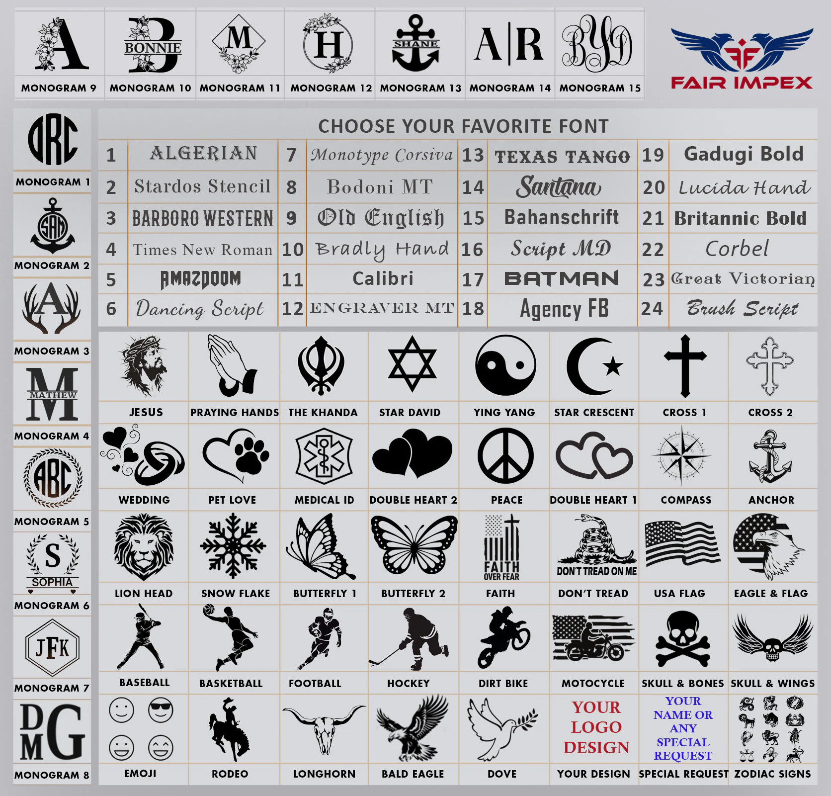 Laser Engraving Option