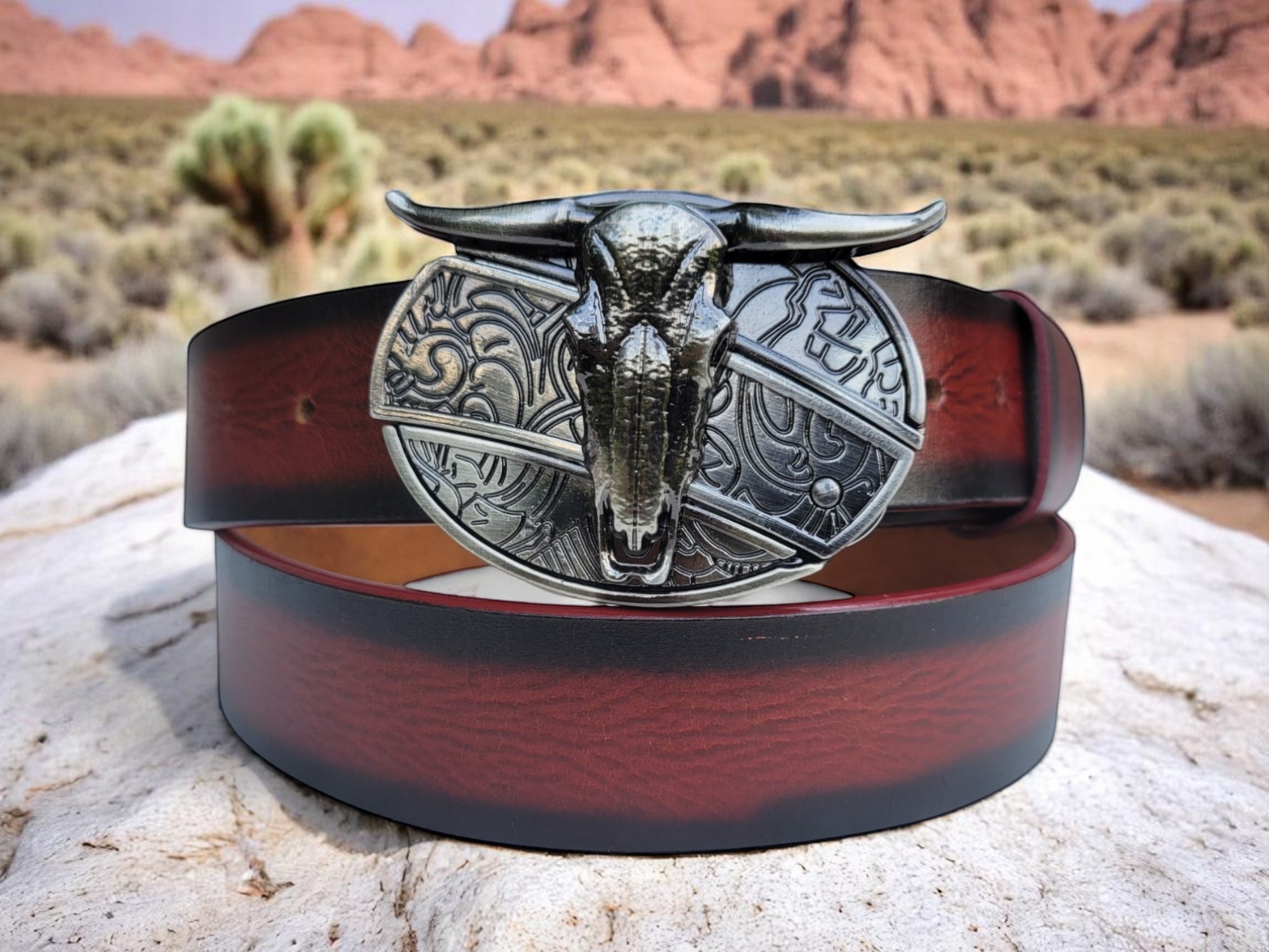 Maroon-Oil_Texas-Longhorn